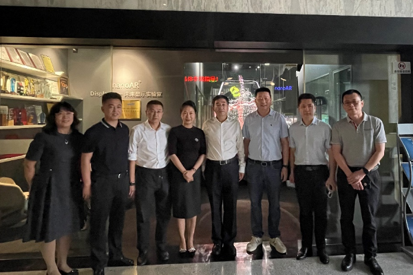 哈爾濱市委常委、副市長欒志成一行參觀考察我司深圳總部