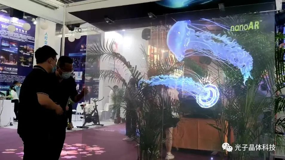 極致震感！光子晶體科技AR透明顯示燃爆2022亞洲數(shù)字展