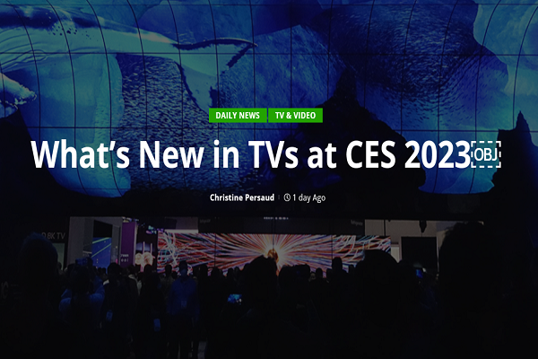 2023年CES全球最新八大電視新品