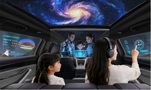 “全車透明交互式顯示方案”全球首發(fā)