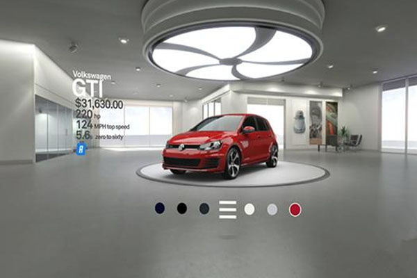 VR全景行業(yè)興起，VR汽車智能展廳成為一種趨勢